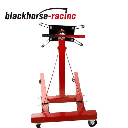 Engine Stand Folding Motor Hoist Dolly Mover Auto Repair Rebuild Jack 2000 LB - Image 2