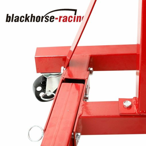 Engine Stand Folding Motor Hoist Dolly Mover Auto Repair Rebuild Jack 2000 LB - Image 5