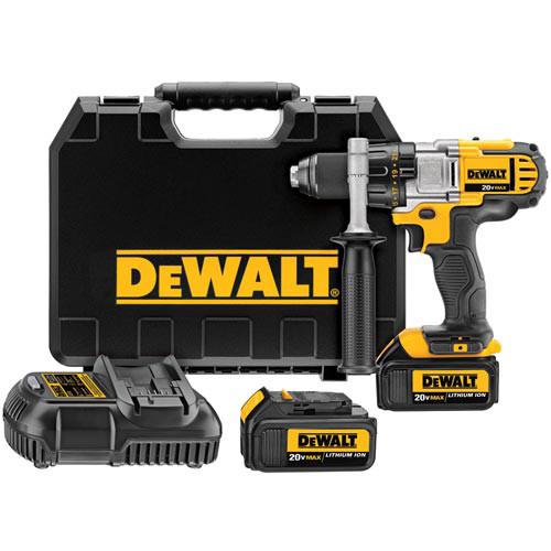 DEWALT 20V MAX Lithium-Ion Premium 3-Speed 1/2 in. Cordless Drill Driver Kit (4 Ah) - DCD980M2