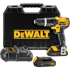 Factory Reconditioned DEWALT 20V MAX Lithium-Ion Compact 1/2 in. Cordless Hammer Drill Driver Kit (1.5 Ah) - DCD785C2R