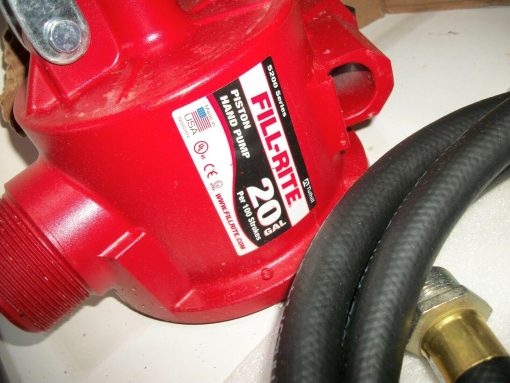 Tuthill FILL-RITE Piston Hand Pump 100 Strokes 20 Gallon FR152 New in box NIB B - Image 5