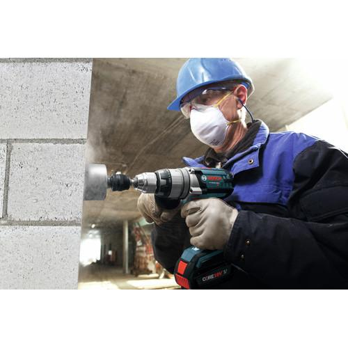 Factory Reconditioned Bosch 18V Lithium-Ion Brute Tough 1/2 in. Cordless Hammer Drill Driver Kit with (2) FatPack HC Batteries - HDH181-01-RT - Image 3