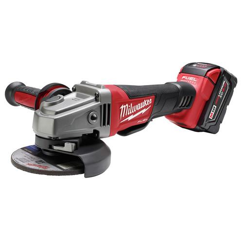 Milwaukee 2780-22 M18 FUEL 4-1/2 in. – 5 in. Paddle Switch Grinder with 2 REDLITHIUM Batteries - Image 2
