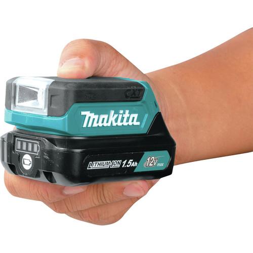 Makita 12V MAX CXT 1.5 Ah Cordless Lithium-Ion 4-Pc. Combo Kit - CT410 - Image 9