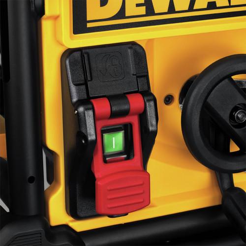 DEWALT 10 in. 15 Amp Site-Pro Compact Jobsite Table Saw with Rolling Stand - DWE7491RS - Image 16