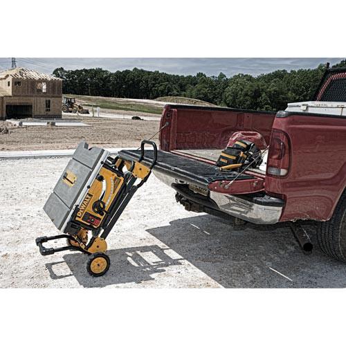 DEWALT 10 in. 15 Amp Site-Pro Compact Jobsite Table Saw with Rolling Stand - DWE7491RS - Image 5