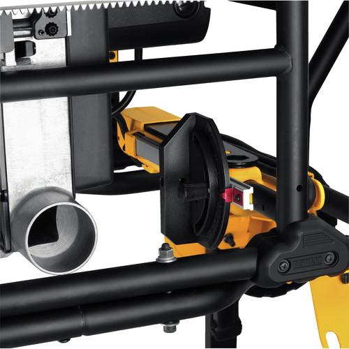DEWALT 10 in. 15 Amp Site-Pro Compact Jobsite Table Saw with Rolling Stand - DWE7491RS - Image 8