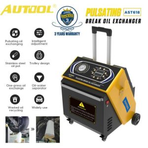 AST618 Electric Pulsating Brake Fluid Bleeder Auto Brake Oil Exchanger Machine