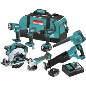 Makita 18V LXT Cordless Lithium-Ion 7-Pc. Combo Kit - XT706