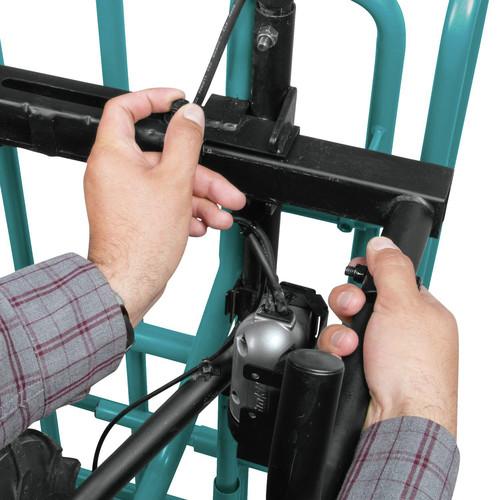 Makita 18V X2 LXT Brushless Cordless Power-Assisted Hand Truck-Wheelbarrow Kit with Flat Bed (5.0Ah) - XUC01PTX2 - Image 5