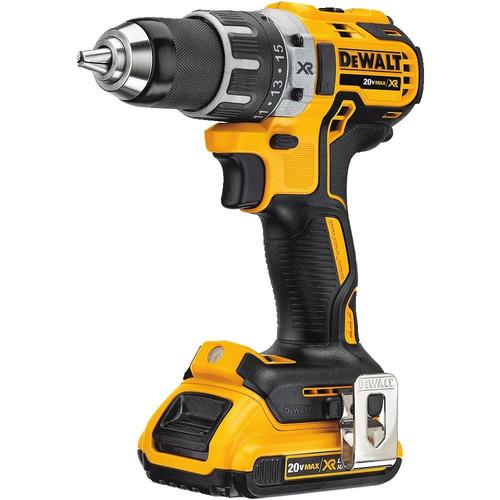 Factory Reconditioned DEWALT 20V MAX XR Lithium-Ion Brushless Compact 1/2 in. Cordless Drill Driver Kit (2 Ah) - DCD791D2R - Image 2
