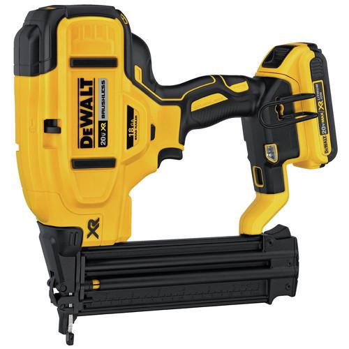 DEWALT 20V MAX Cordless Lithium-Ion XR 18 GA Cordless Brad Nailer Kit - DCN680D1 - Image 16