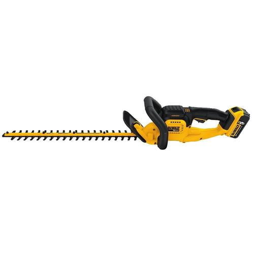 DEWALT 20V MAX 5.0 Ah Cordless Lithium-Ion 22 in. Hedge Trimmer - DCHT820P1 - Image 2