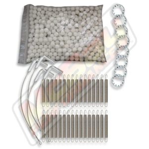 Alignment Rack Rear Slip Plate Repair Kit 3 Double Row Hunter L421 424 RX12 RM12