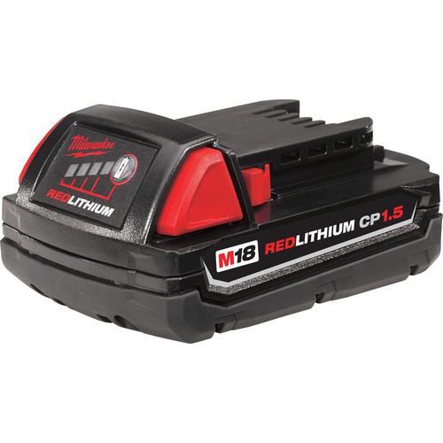 Milwaukee 2697-22CT M18 Lithium-Ion 1/2 in. Compact Hammer Drill and Impact Driver Combo Kit - Image 5