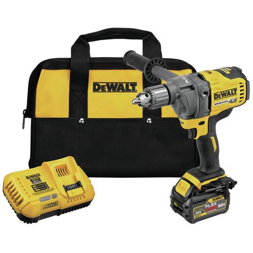 DEWALT 60V MAX Lithium-Ion 1/2 in. Cordless Mixer-Drill Kit with E-Clutch System (6 Ah) - DCD130T1