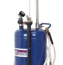 Sealey Oil Drainer Mobile Waste Air Discharge c/w Probes 90 Litre - AK459DX
