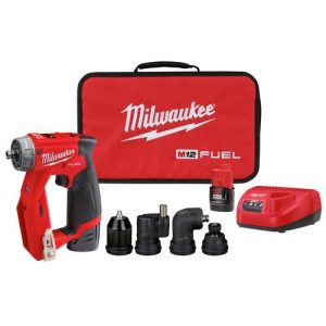 Milwaukee 2505-22 M12 FUEL Lithium-Ion 3/8 in. Cordless Installation Drill Driver Kit (2 Ah)