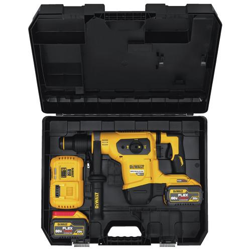 DEWALT 60V MAX FlexVolt 1-9/16 in. SDS-Max Combination Hammer Kit - DCH481X2 - Image 4