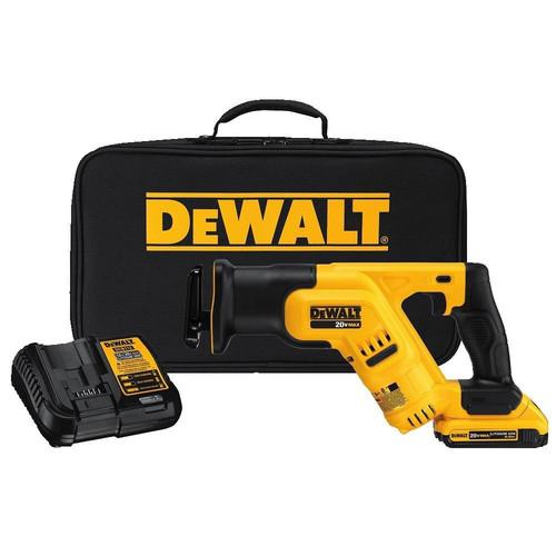 DEWALT 20V MAX Cordless Lithium-Ion Compact Reciprocating Saw Kit - DCS387D1