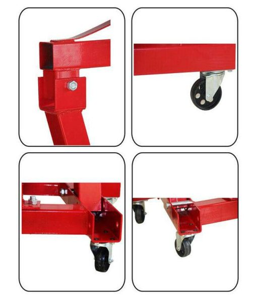 INTSUPERMAI Movable Folding Hydraulic Crane 2 Tons Heavy Duty Engine Crane USA - Image 8