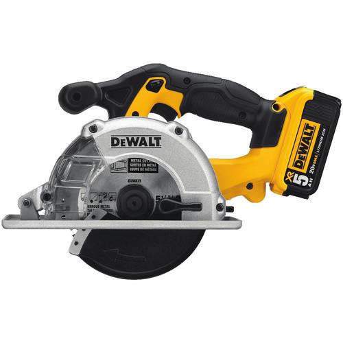 DEWALT 20V MAX Cordless Lithium-Ion 5-1/2 in. Metal Cutting Circular Saw Kit - DCS373P2 - Image 2