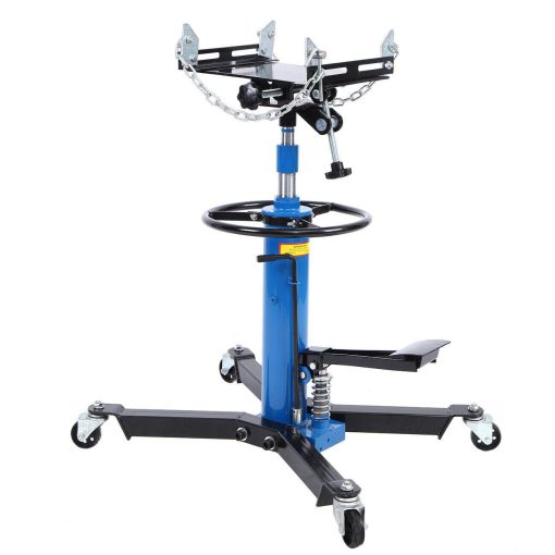 1100LBS 2 Stage Hydraulic Transmission Jack with 360°Swivel Wheels Lift Hoist - Image 5