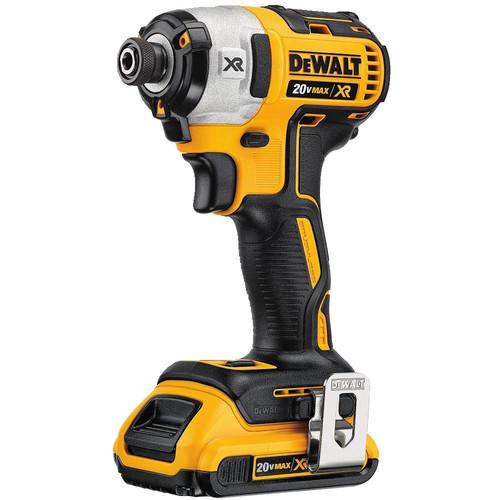 DEWALT 20V MAX XR 2.0 Ah Cordless Lithium-Ion 1/4 in. Brushless Impact Driver Kit - DCF887D2 - Image 2