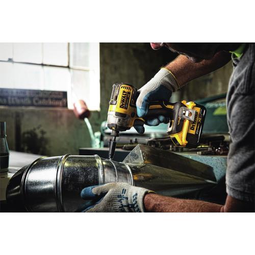 DEWALT 20V MAX XR 2.0 Ah Cordless Lithium-Ion 1/4 in. Brushless Impact Driver Kit - DCF887D2 - Image 5