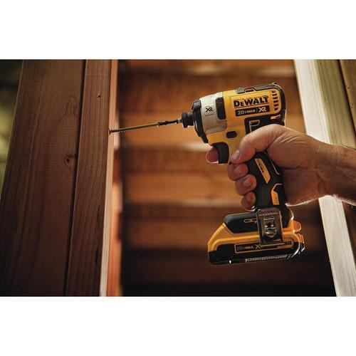 DEWALT 20V MAX XR 2.0 Ah Cordless Lithium-Ion 1/4 in. Brushless Impact Driver Kit - DCF887D2 - Image 7