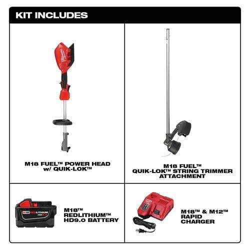 Milwaukee 2825-21ST M18 FUEL String Trimmer Kit with QUIK-LOK - Image 7