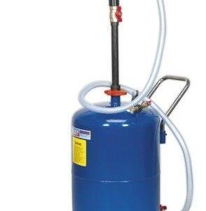 Sealey 65 Litre Waste Oil Drainer Air Discharge Garage Workshop - AK451DX