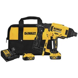 DEWALT 20V MAX XR 9GA Fencing Stapler Kit with (2) 5 Ah Li-Ion Batteries - DCFS950P2