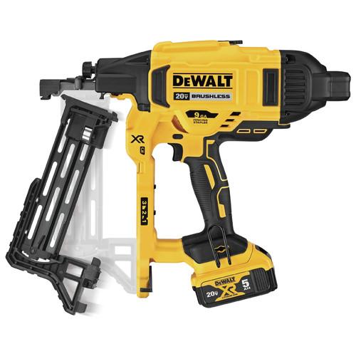 DEWALT 20V MAX XR 9GA Fencing Stapler Kit with (2) 5 Ah Li-Ion Batteries - DCFS950P2 - Image 4