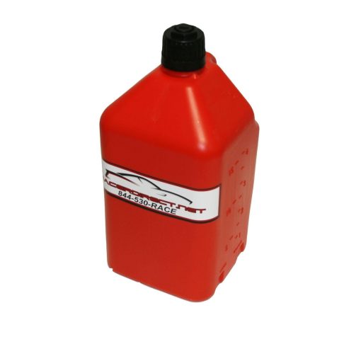 GENERATOR FUEL STORAGE 5 GALLON UTILITY FUEL DUMP JUG WITH FILL HOSE RED - Image 5