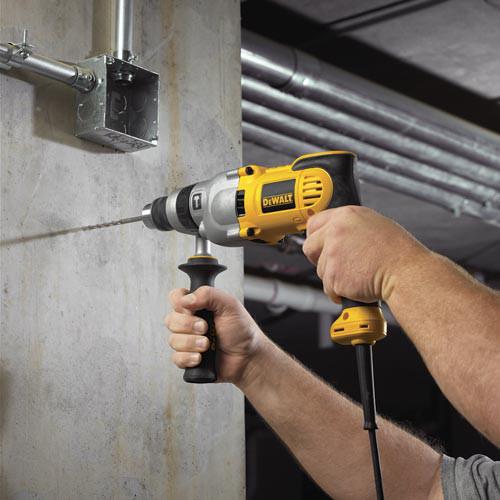 DEWALT 10 Amp Dual-Mode Variable Speed 1/2 in. Corded Hammer Drill - DWD520 - Image 3