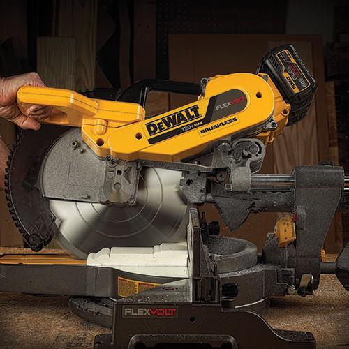 Factory Reconditioned DEWALT MAX FlexVolt Cordless Lithium-Ion 12 in. Sliding Compound Miter Saw Kit with Batteries - DHS790T2R - Image 5