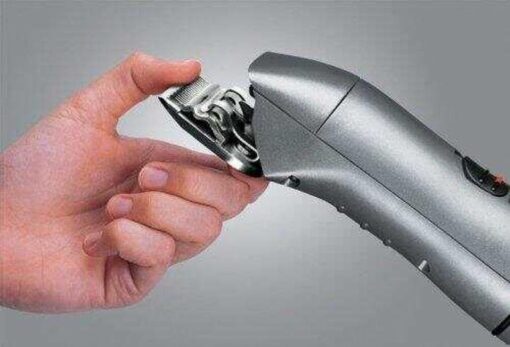 63965 Ceramic BGRC Hair Clipper with Detachable Blade, Silver - Image 3
