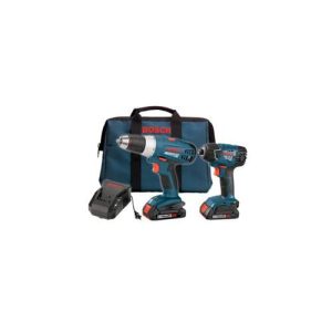 Factory Reconditioned Bosch 18V Lithium-Ion Drill Driver and Impact Driver Combo Kit - CLPK23-180-RT