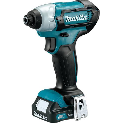 Makita 12V MAX CXT 2.0 Ah Cordless Lithium-Ion Drill and Impact Driver Combo Kit - CT226RX - Image 2