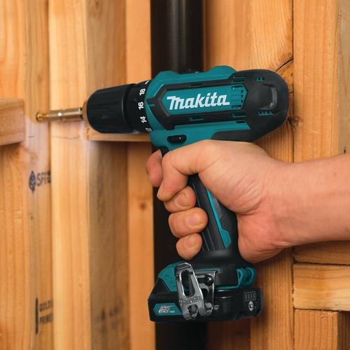 Makita 12V MAX CXT 2.0 Ah Cordless Lithium-Ion Drill and Impact Driver Combo Kit - CT226RX - Image 4