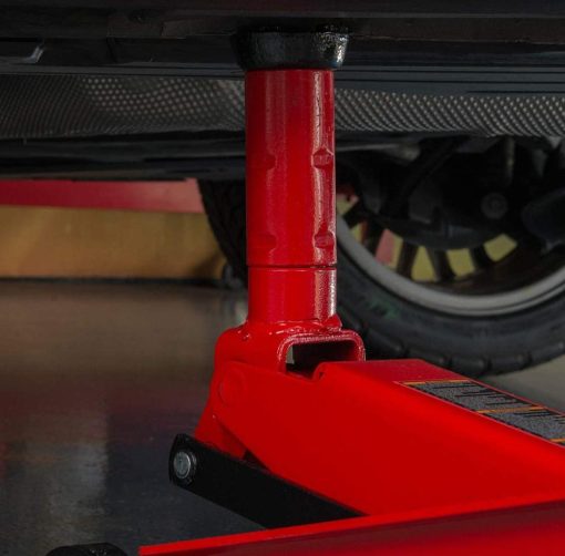 Torin Hydraulic Trolley Service/Floor Jack with Extra Saddle, 3 Ton (6,000 lb) - Image 2