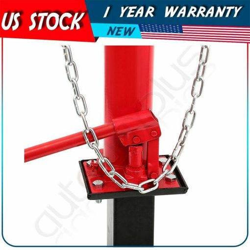 1100LB Steel Hydraulic Transmission Jack Hand Operated Pump Stand Manual Tool - Image 7