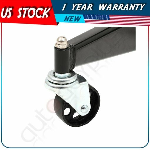 1100LB Steel Hydraulic Transmission Jack Hand Operated Pump Stand Manual Tool - Image 8