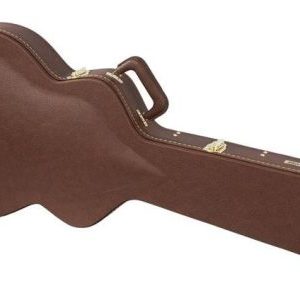 Gator GW-335-BROWN Semi-Hollow Guitar Deluxe Wood Case