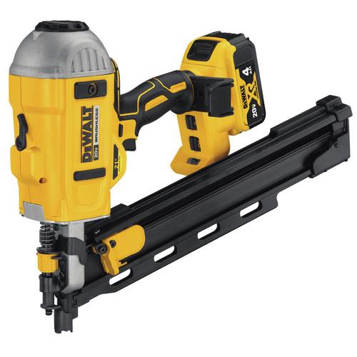 DEWALT 20V MAX 21-degree Plastic Collated Framing Nailer Kit - DCN21PLM1 - Image 2