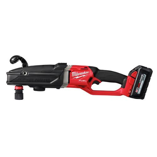 Milwaukee 2811-22 M18 FUEL SUPER HAWG Lithium-Ion 1/2 in. Cordless Right Angle Drill with QUIK-LOK Kit (6 Ah) - Image 2