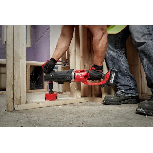 Milwaukee 2811-22 M18 FUEL SUPER HAWG Lithium-Ion 1/2 in. Cordless Right Angle Drill with QUIK-LOK Kit (6 Ah) - Image 5