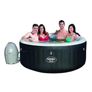 Bestway SaluSpa Miami Inflatable Hot Tub, 4-Person AirJet Spa