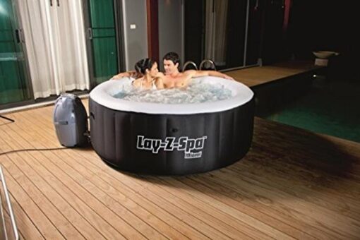 Bestway SaluSpa Miami Inflatable Hot Tub, 4-Person AirJet Spa - Image 2